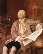 Aved, Jacques-Andre-Joseph, Portrait of Carl Gustaf Tessin